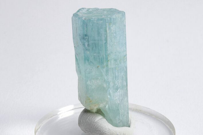 Sky-Blue Aquamarine Crystal - Transbaikalia, Russia #206230